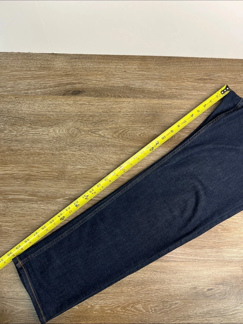 Banana Republic Travel Athletic Slim Straight Jeans Dark Wash Stretch 33x32